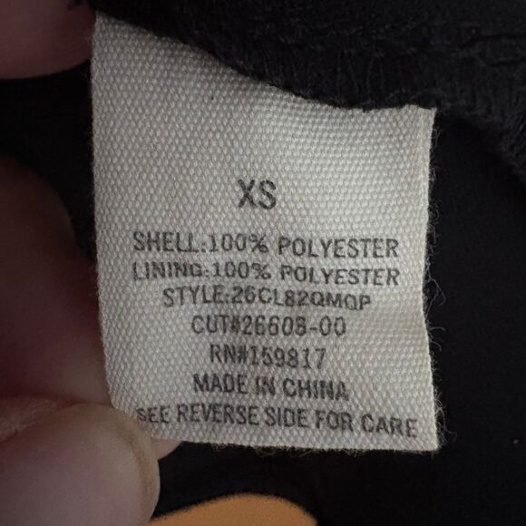 Altar'd State Trixxi Black Aurora 3D Floral Mesh +Tulle Baby Doll Dress size XS - Picture 8 of 8